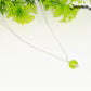 Dainty Peridot Choker Necklace, August Birthstone Jewelry