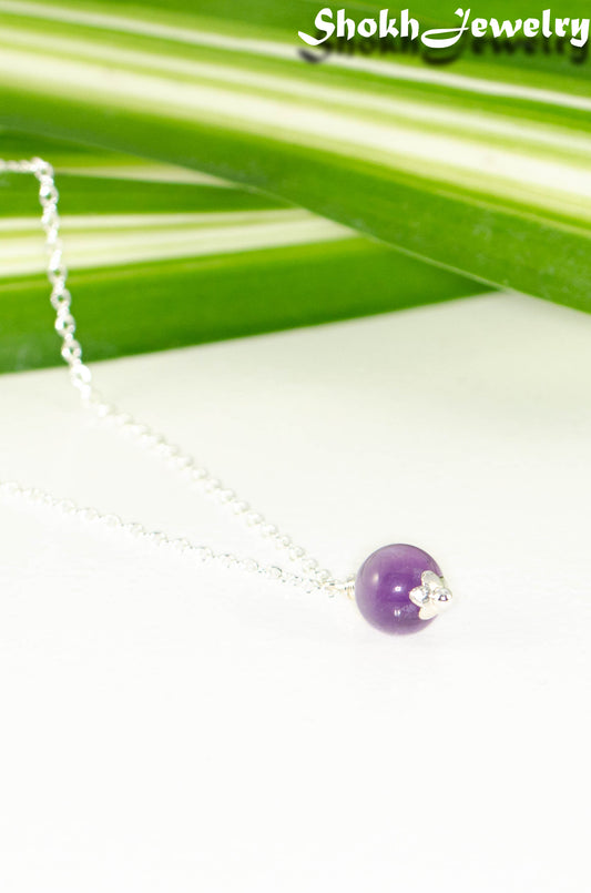 Dainty Amethyst Choker Necklace
